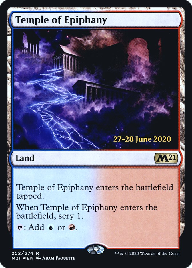 Temple of Epiphany (M21) (252) [Prerelease Cards]