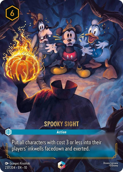 Image for Spooky Sight (Enchanted) (237/204) [Whispers in the Well] - Disney Lorcana