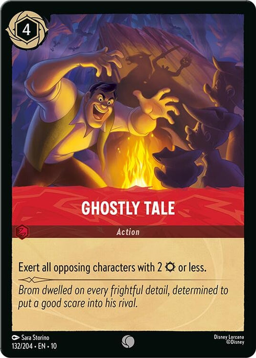 Image for Ghostly Tale (132/204) [Whispers in the Well] - Disney Lorcana