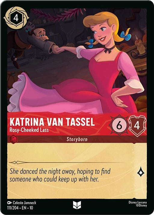 Image for Katrina Van Tassel - Rosy-Cheeked Lass (111/204) [Whispers in the Well] - Disney Lorcana