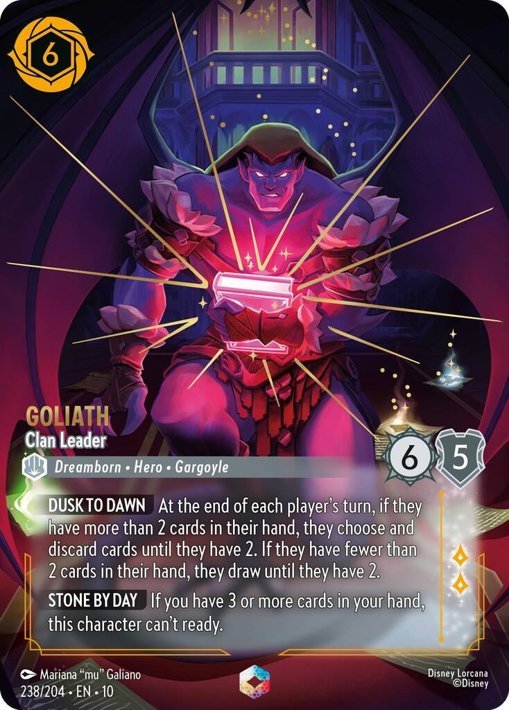Image for Goliath - Clan Leader (Enchanted) (238/204) [Whispers in the Well] - Disney Lorcana