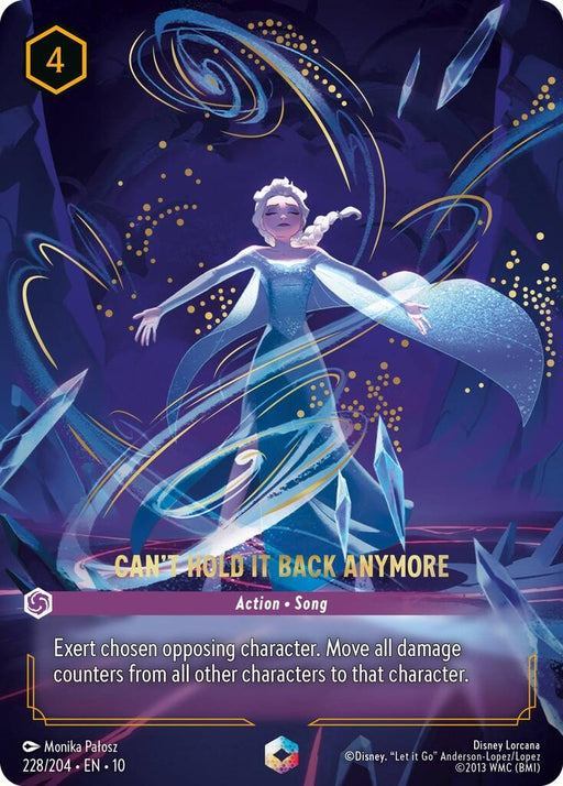 Image for Can't Hold It Back Anymore (Enchanted) (228/204) [Whispers in the Well] - Disney Lorcana