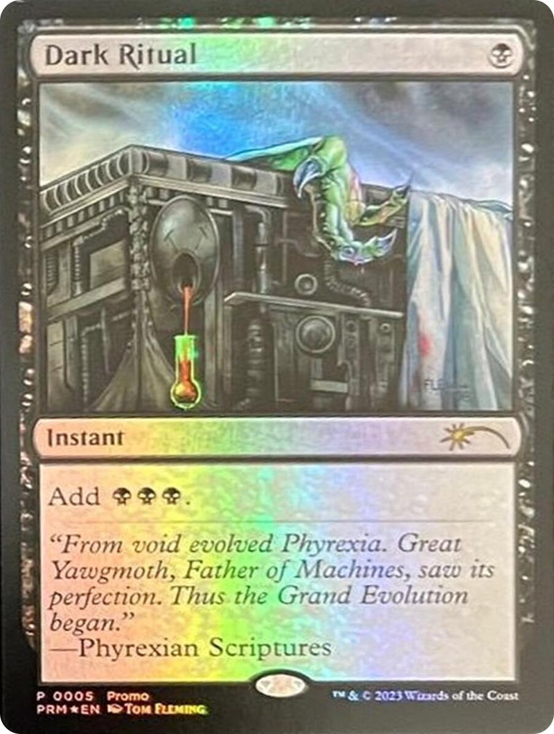 Image for Dark Ritual (Graphic Novel Insert) (5) - Magic: The Gathering