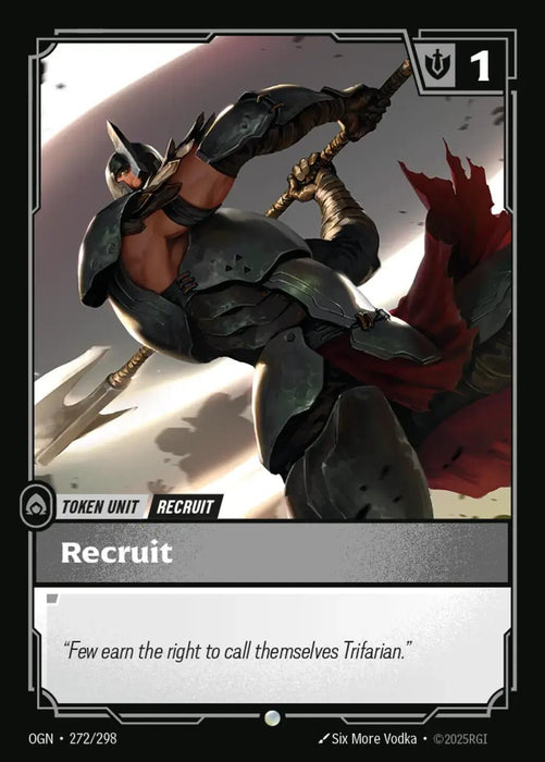 Image for Recruit (272) // Buff (272/298) [Origins] - Riftbound: League of Legends Trading Card Game