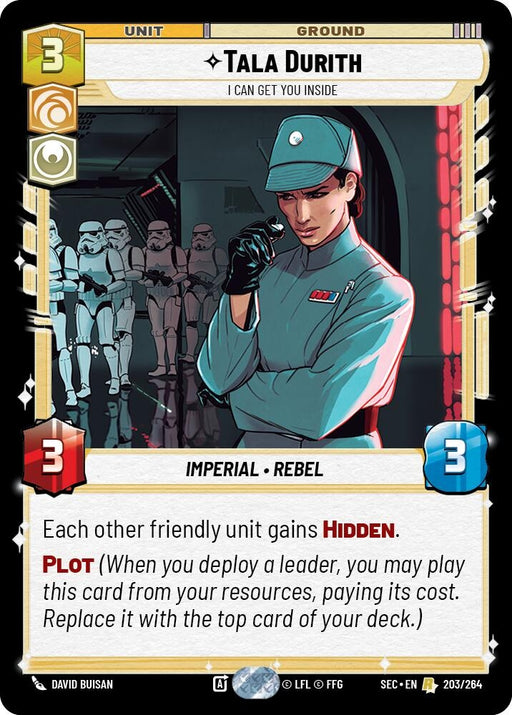 Image for Tala Durith - I Can Get You Inside (203/264) [Secrets of Power] - Star Wars: Unlimited