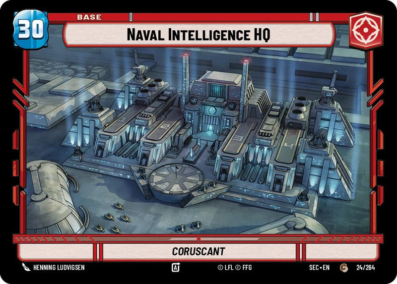 Image for Naval Intelligence HQ // Spy (24/264 // T01/T02) [Secrets of Power] - Star Wars: Unlimited