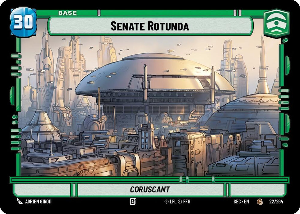 Image for Senate Rotunda // Experience (22/264 // T02/T02) [Secrets of Power] - Star Wars: Unlimited