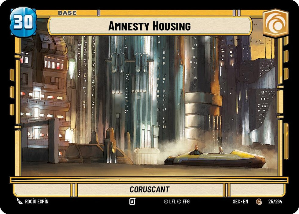 Image for Amnesty Housing // Experience (25/264 // T02/T02) [Secrets of Power] - Star Wars: Unlimited