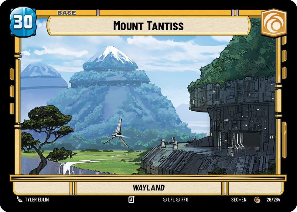 Image for Mount Tantiss // Experience (26/264 // T02//T02) [Secrets of Power] - Star Wars: Unlimited