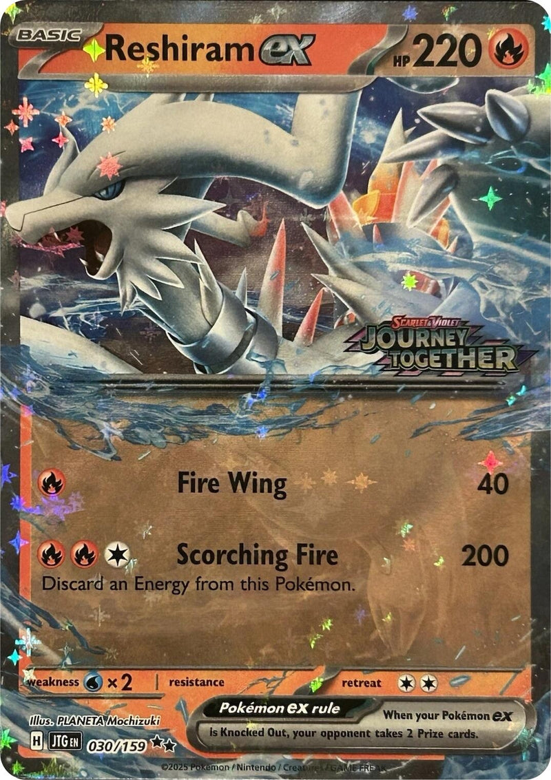 Image for Reshiram ex (Journey Together Stamped) (030/159) [Miscellaneous Cards & Products] - Pokemon
