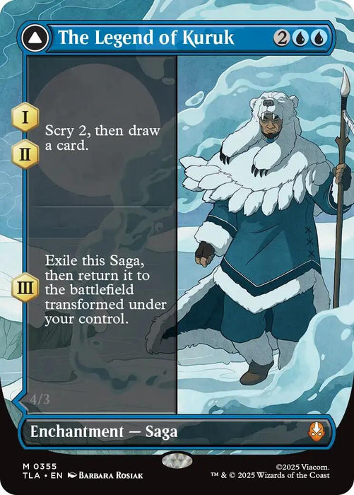 Image for The Legend of Kuruk (Borderless) (355) [Avatar: The Last Airbender] - Magic: The Gathering