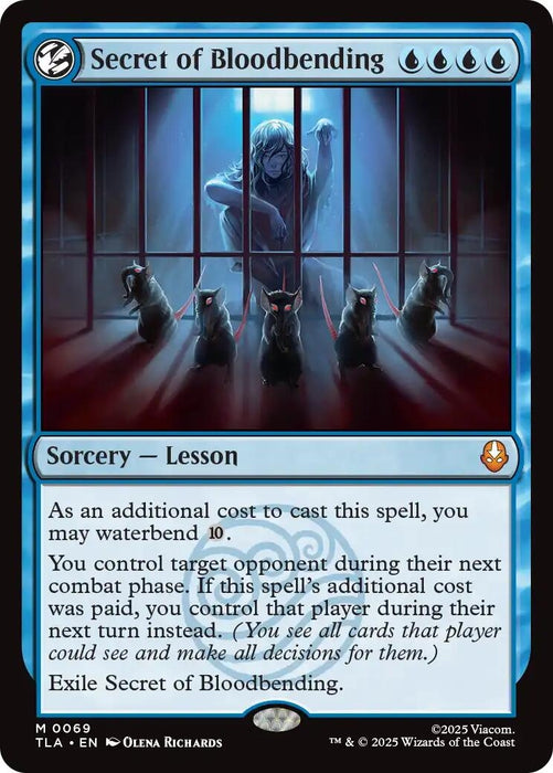 Image for Secret of Bloodbending (69) [Avatar: The Last Airbender] - Magic: The Gathering