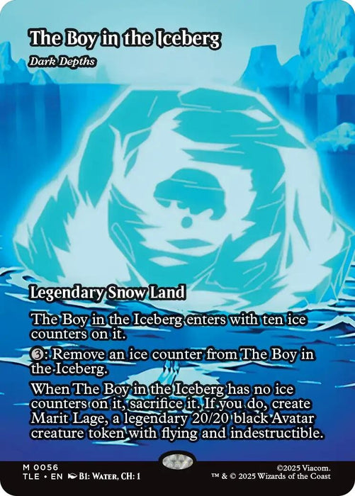 Image for The Boy in the Iceberg - Dark Depths (56) [Avatar: The Last Airbender: Eternal-Legal] - Magic: The Gathering