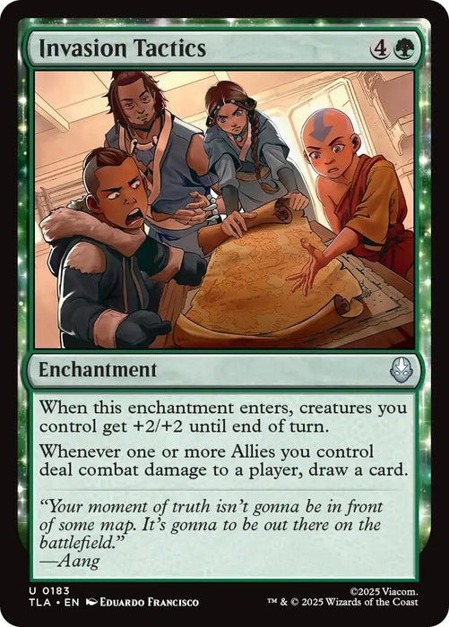 Image for Invasion Tactics (183) [Avatar: The Last Airbender] - Magic: The Gathering