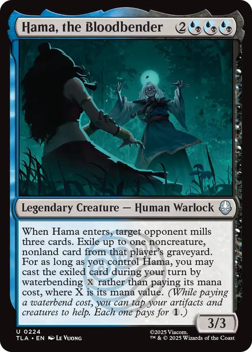 Image for Hama, the Bloodbender (224) [Avatar: The Last Airbender] - Magic: The Gathering