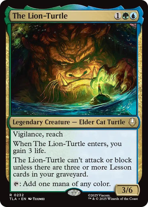 Image for The Lion-Turtle (232) [Avatar: The Last Airbender] - Magic: The Gathering