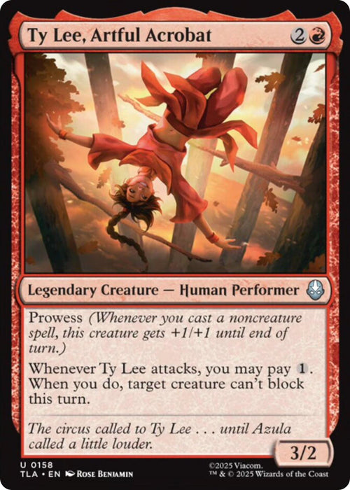 Image for Ty Lee, Artful Acrobat (158) [Avatar: The Last Airbender] - Magic: The Gathering