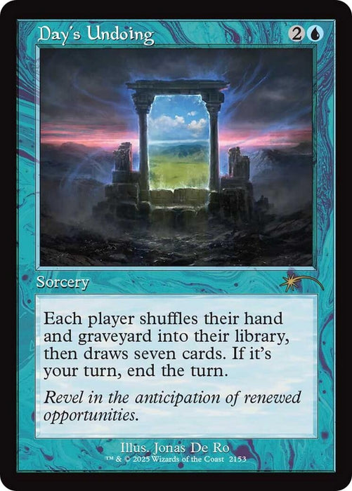 Image for Day's Undoing (Retro Frame) (2153) - Magic: The Gathering