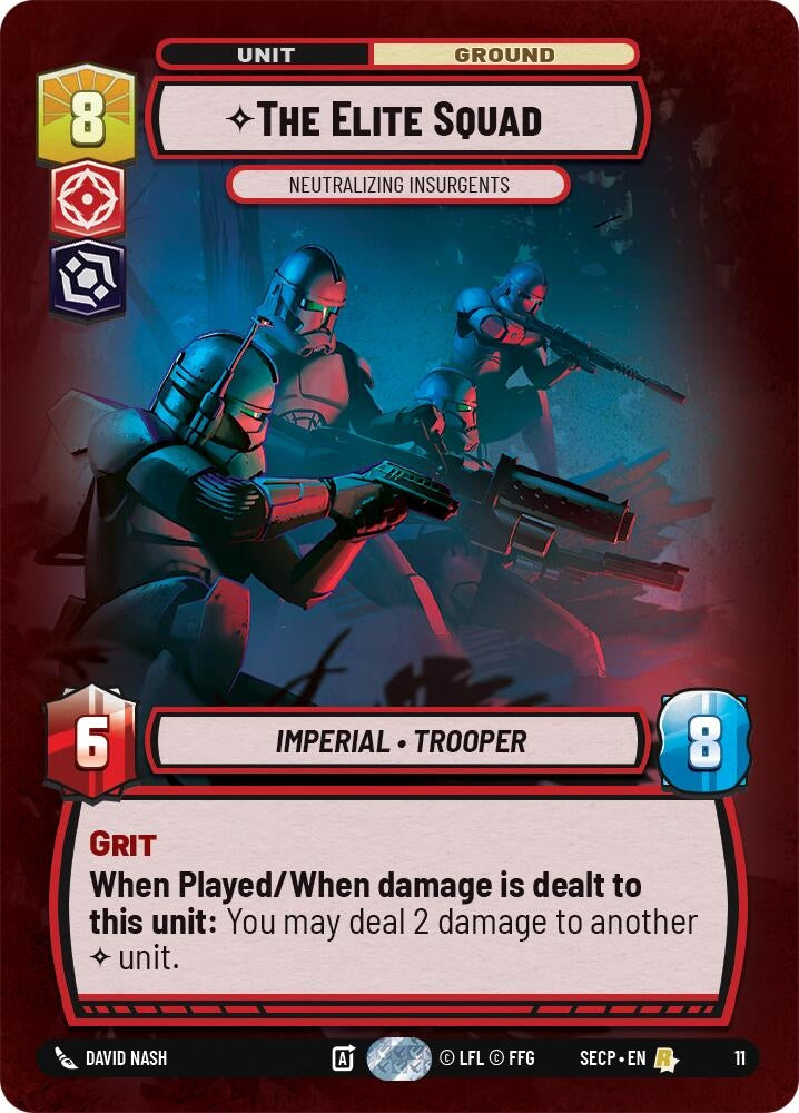 Image for The Elite Squad - Neutralizing Insurgents [Secrets of Power - Weekly Play Promos] - Star Wars: Unlimited
