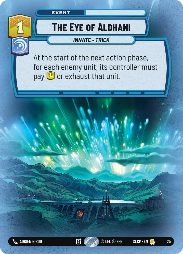 Image for The Eye of Aldhani (Foil) [Secrets of Power - Weekly Play Promos] - Star Wars: Unlimited