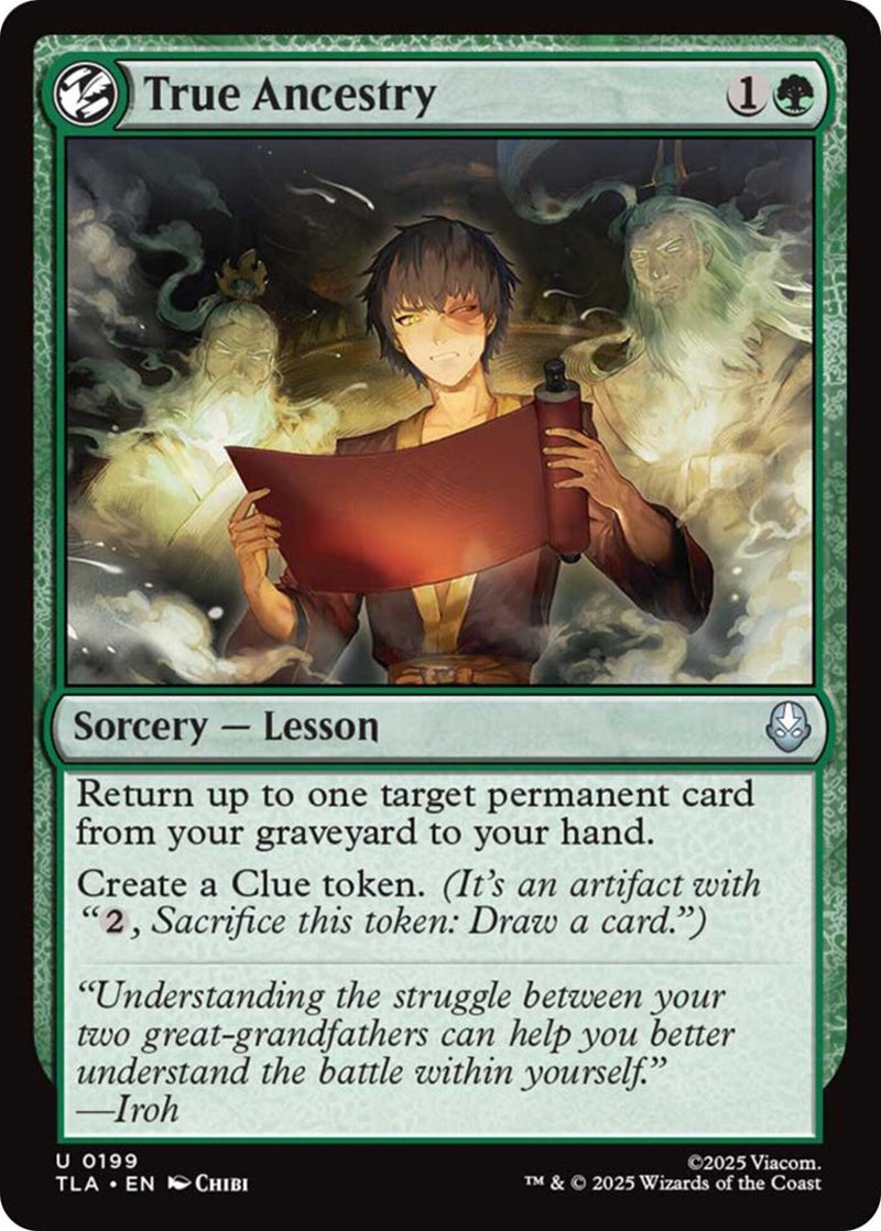 Image for True Ancestry (199) [Avatar: The Last Airbender] - Magic: The Gathering