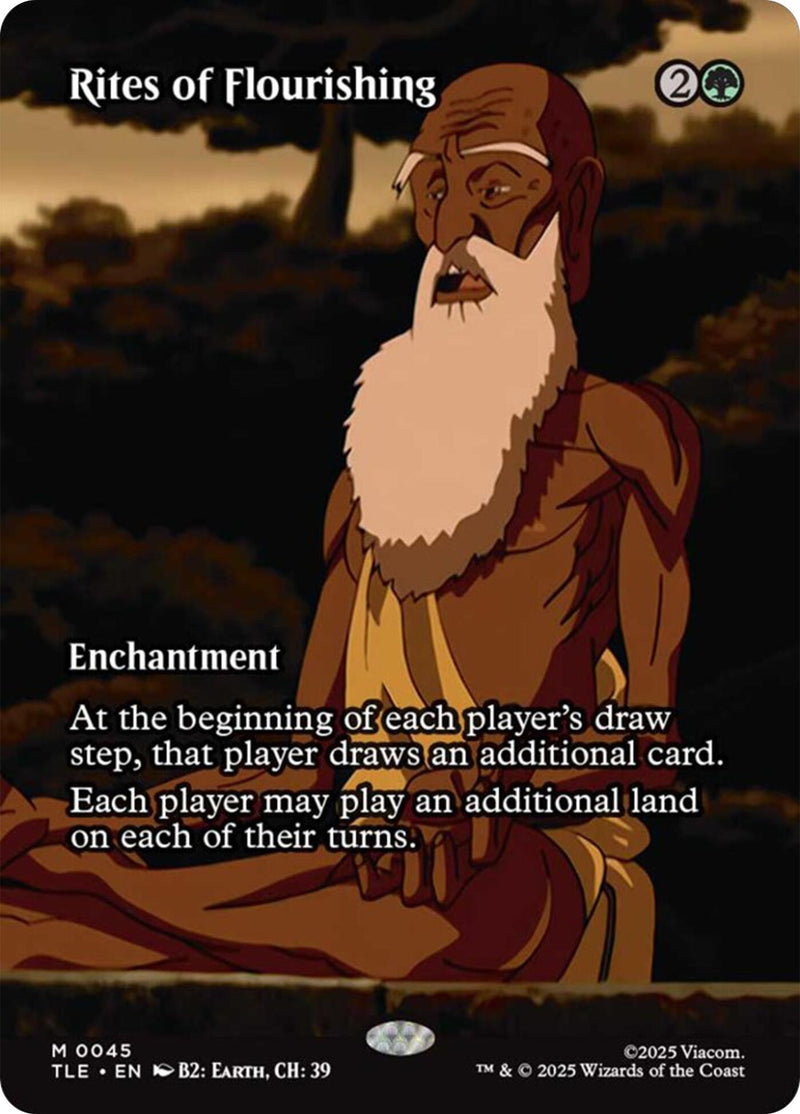 Image for Rites of Flourishing (Borderless) (45) [Avatar: The Last Airbender: Eternal-Legal] - Magic: The Gathering