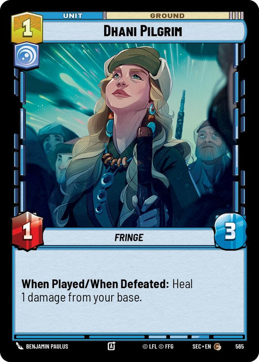 Image for Dhani Pilgrim (Foil) (565) [Secrets of Power] - Star Wars: Unlimited