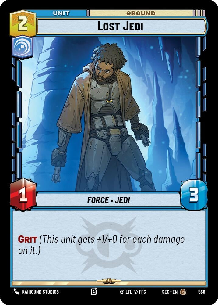 Image for Lost Jedi (Foil) (568) [Secrets of Power] - Star Wars: Unlimited