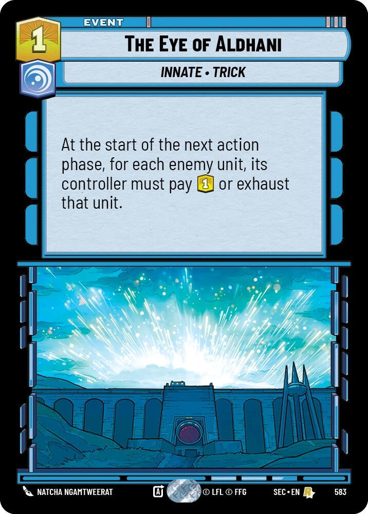 Image for The Eye of Aldhani (Foil) (583) [Secrets of Power] - Star Wars: Unlimited