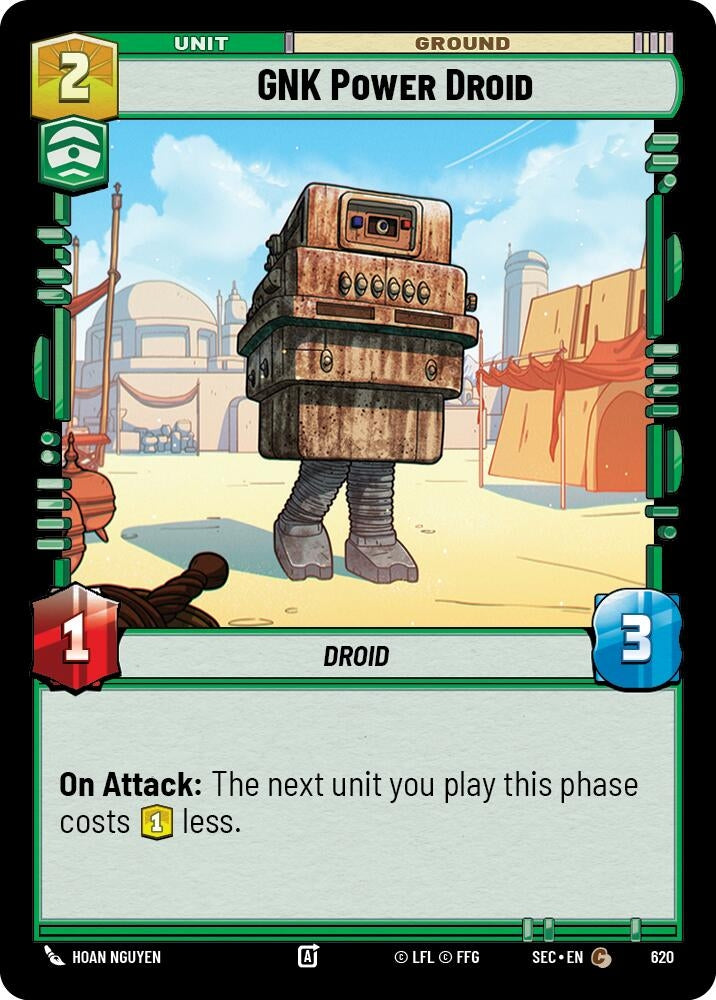 Image for GNK Power Droid (Foil) (620) [Secrets of Power] - Star Wars: Unlimited