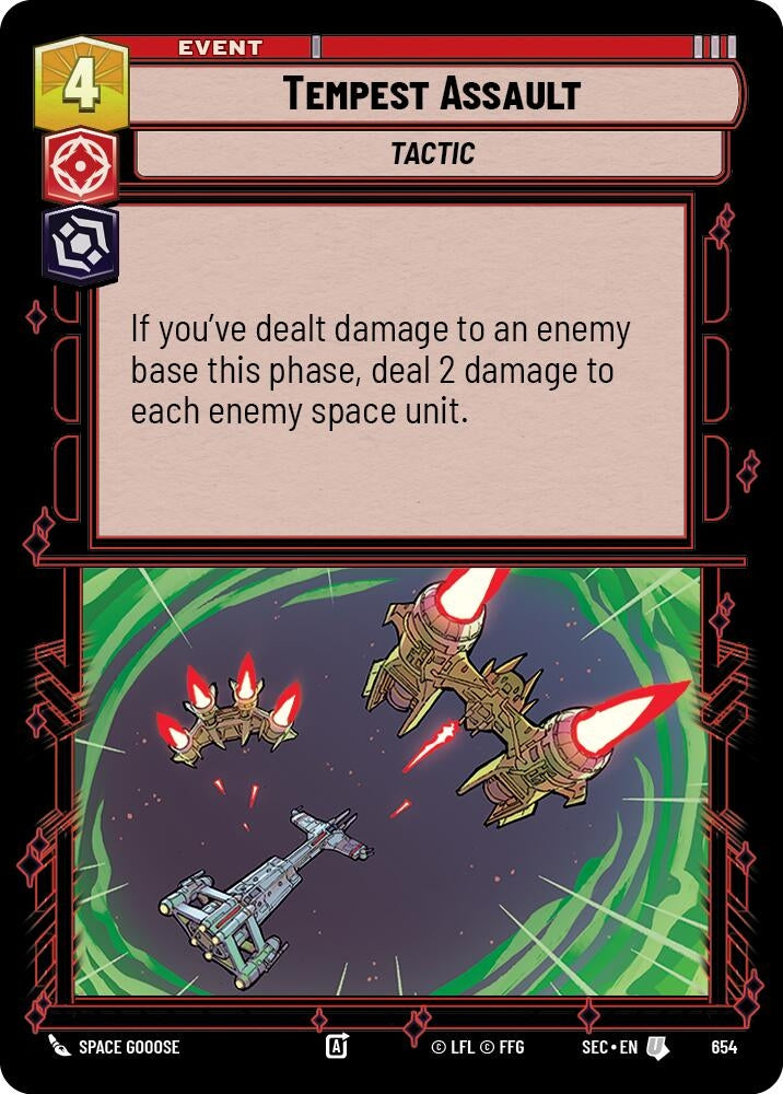 Image for Tempest Assault (Foil) (654) [Secrets of Power] - Star Wars: Unlimited