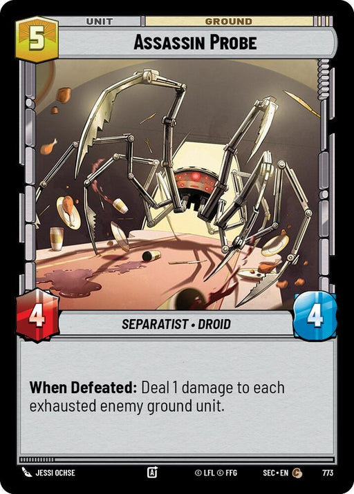 Image for Assassin Probe (Foil) (773) [Secrets of Power] - Star Wars: Unlimited