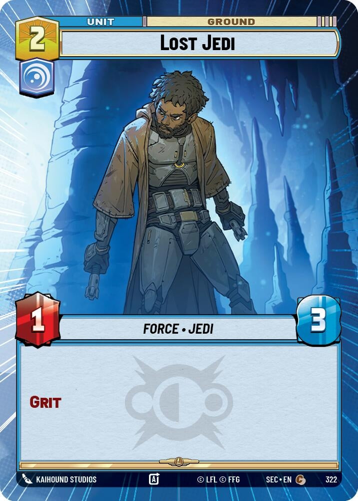 Image for Lost Jedi (Hyperspace) (322) [Secrets of Power] - Star Wars: Unlimited