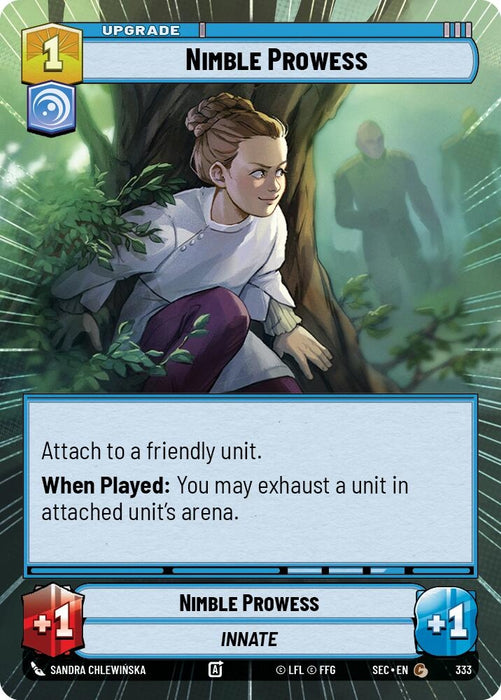 Image for Nimble Prowess (Hyperspace) (333) [Secrets of Power] - Star Wars: Unlimited