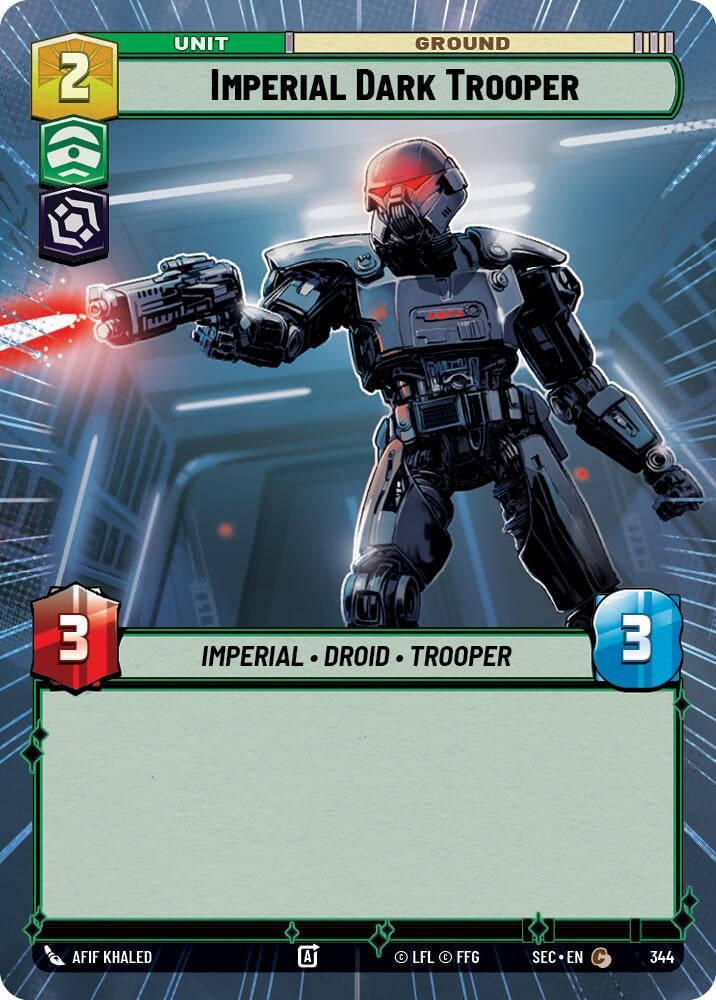 Image for Imperial Dark Trooper (Hyperspace) (344) [Secrets of Power] - Star Wars: Unlimited