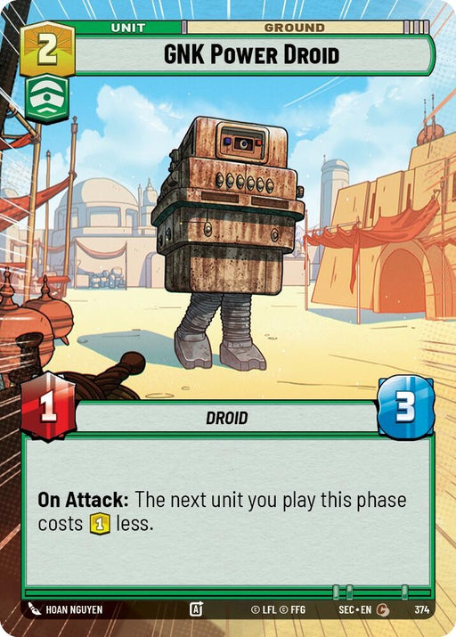 Image for GNK Power Droid (Hyperspace) (374) [Secrets of Power] - Star Wars: Unlimited