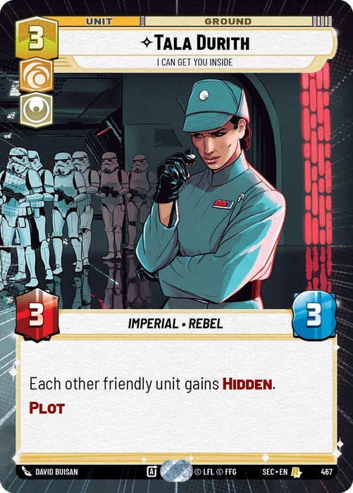 Image for Tala Durith - I Can Get You Inside (Hyperspace) (467) [Secrets of Power] - Star Wars: Unlimited