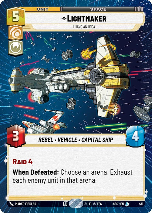 Image for Lightmaker - I Have An Idea (Hyperspace) (471) [Secrets of Power] - Star Wars: Unlimited