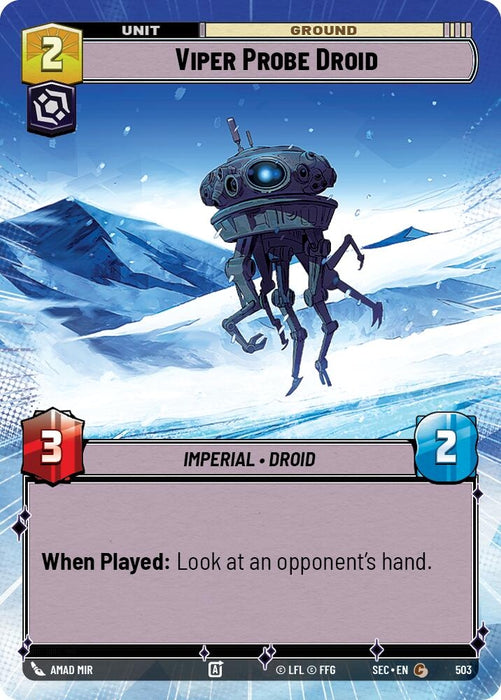 Image for Viper Probe Droid (Hyperspace) (503) [Secrets of Power] - Star Wars: Unlimited