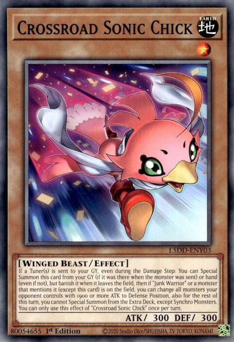 Image for Crossroad Sonic Chick (L5DD-ENY03) [Legendary 5D's Decks] - YuGiOh