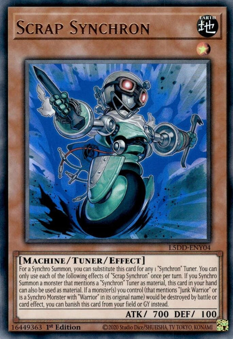 Image for Scrap Synchron (L5DD-ENY04) [Legendary 5D's Decks] - YuGiOh