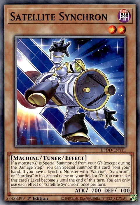 Image for Satellite Synchron (L5DD-ENY11) [Legendary 5D's Decks] - YuGiOh