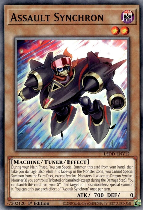 Image for Assault Synchron (L5DD-ENY12) [Legendary 5D's Decks] - YuGiOh