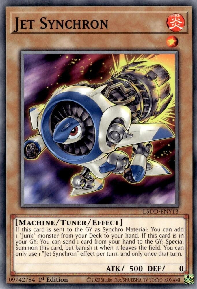Image for Jet Synchron (L5DD-ENY13) [Legendary 5D's Decks] - YuGiOh