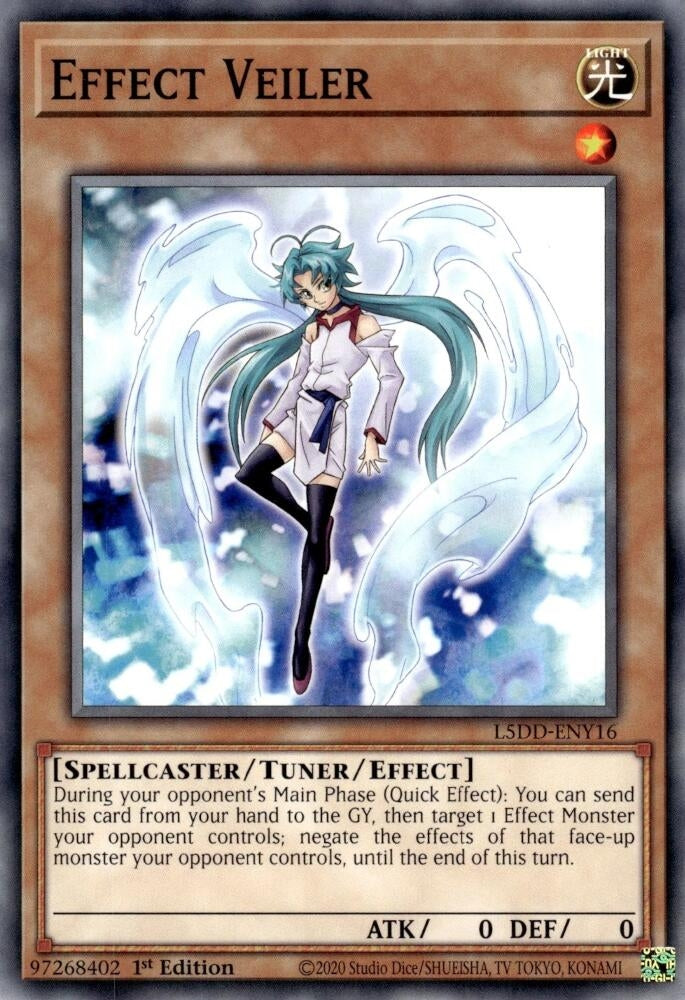 Image for Effect Veiler (L5DD-ENY16) [Legendary 5D's Decks] - YuGiOh