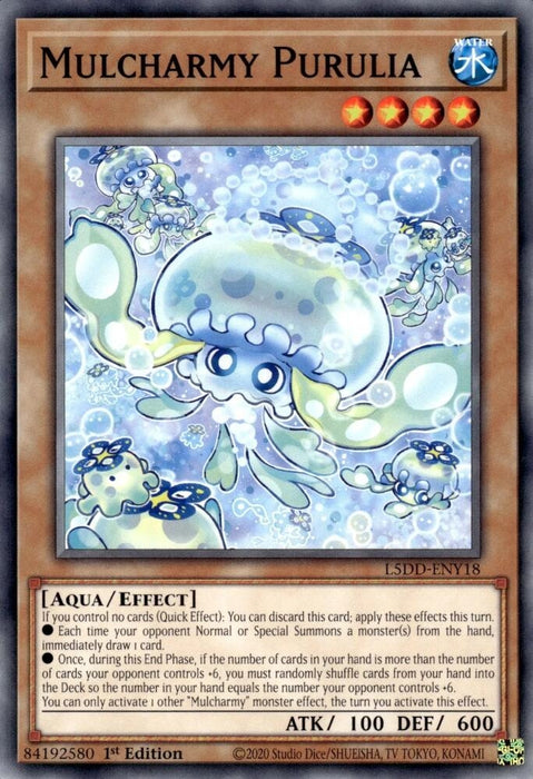 Image for Mulcharmy Purulia (L5DD-ENY18) [Legendary 5D's Decks] - YuGiOh