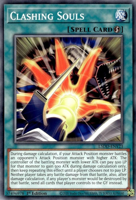 Image for Clashing Souls (L5DD-ENY23) [Legendary 5D's Decks] - YuGiOh