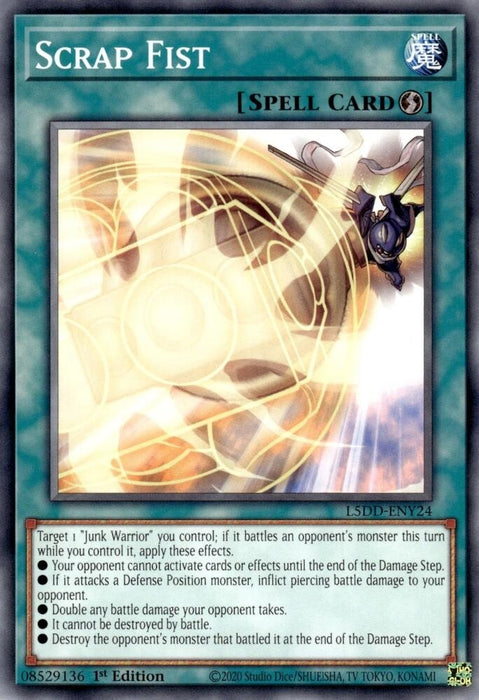 Image for Scrap Fist (L5DD-ENY24) [Legendary 5D's Decks] - YuGiOh