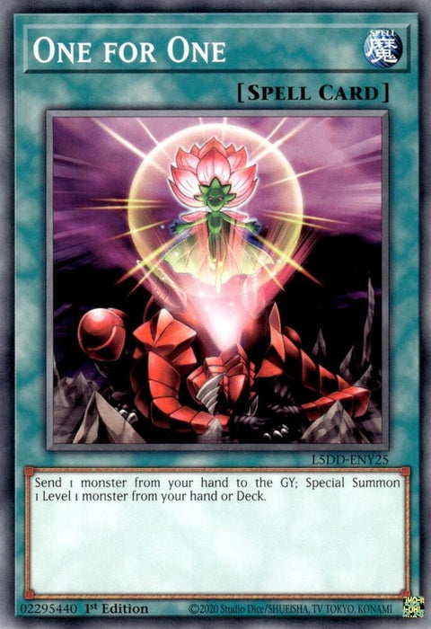 Image for One for One (L5DD-ENY25) [Legendary 5D's Decks] - YuGiOh