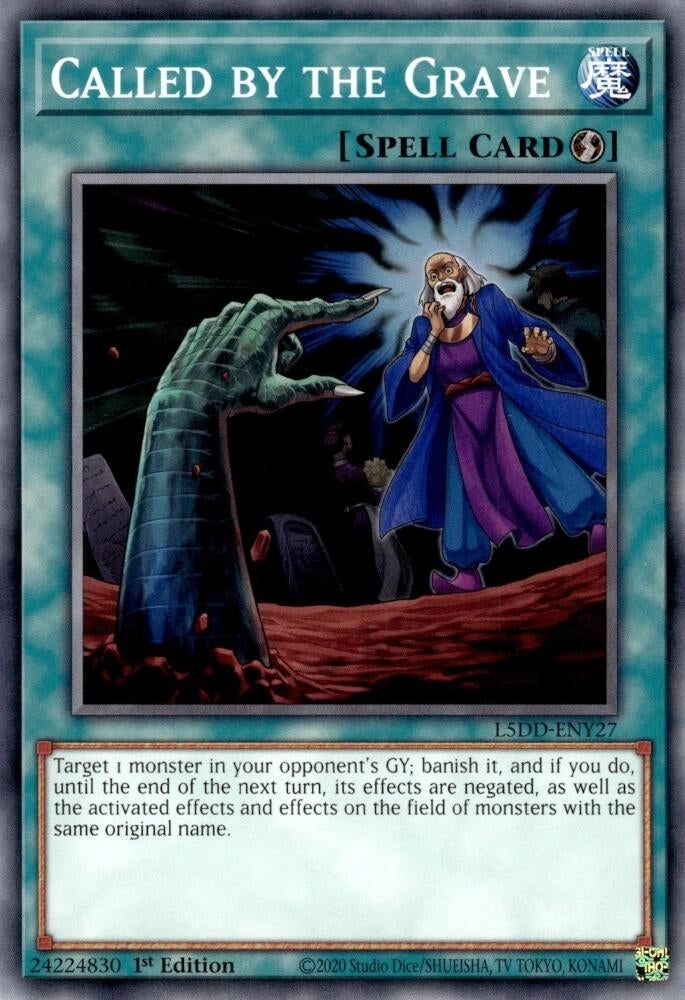 Image for Called by the Grave (L5DD-ENY27) (L5DD-ENY27) [Legendary 5D's Decks] - YuGiOh